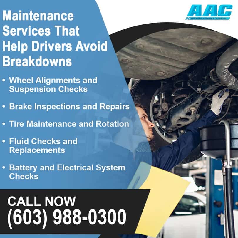 Maintenance Services That Help Drivers Avoid Breakdowns