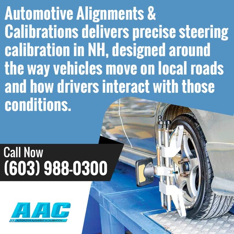 precise steering calibration in NH