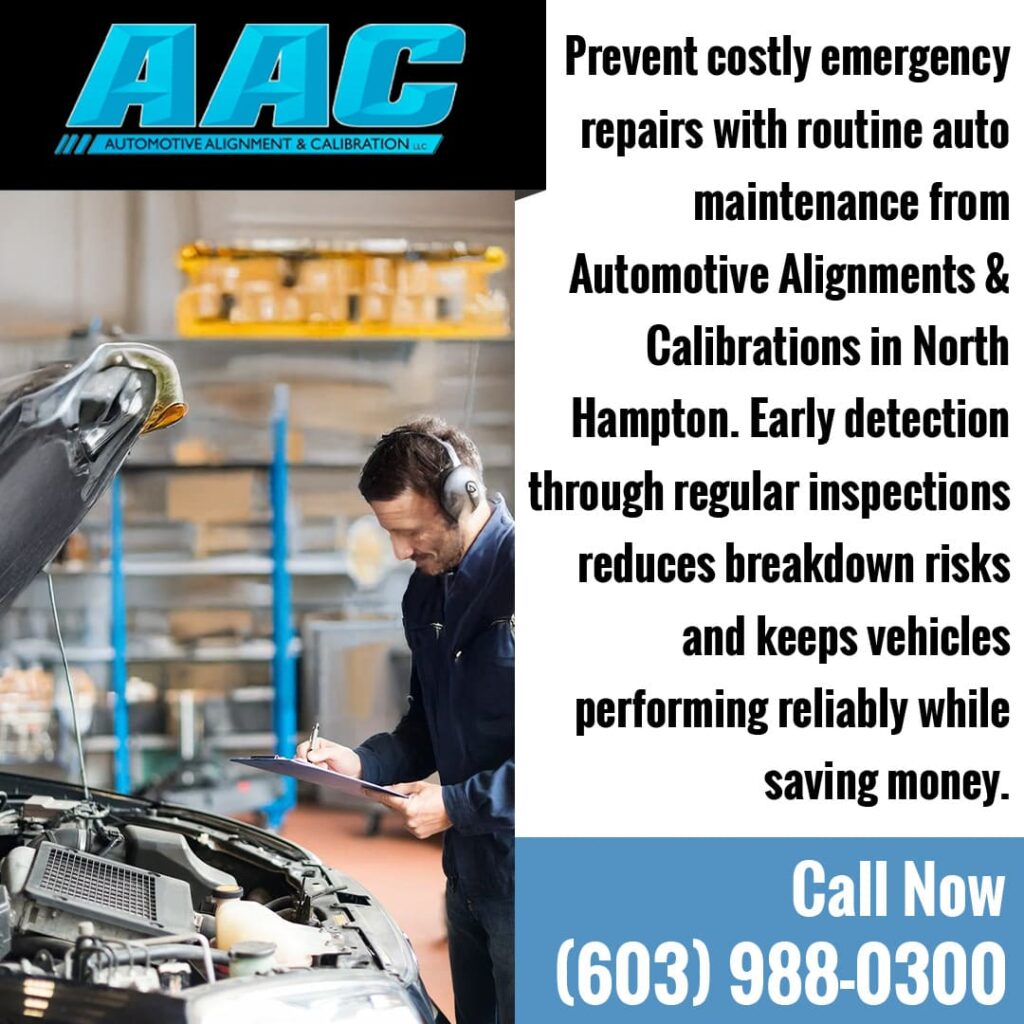 Auto maintenance service advertisement