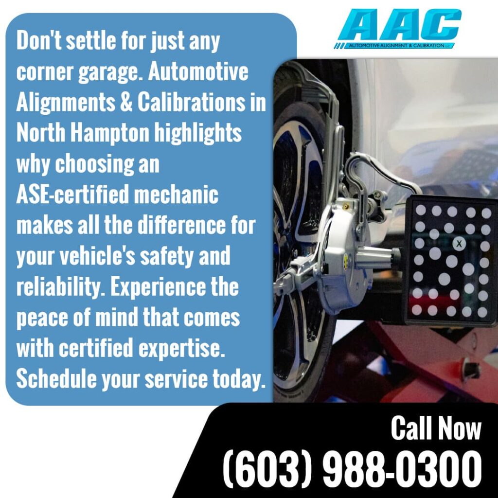 ASE-certified mechanic