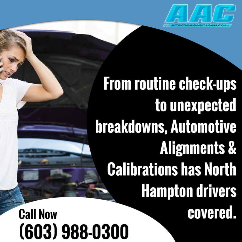 Car routine check-up in North Hampton